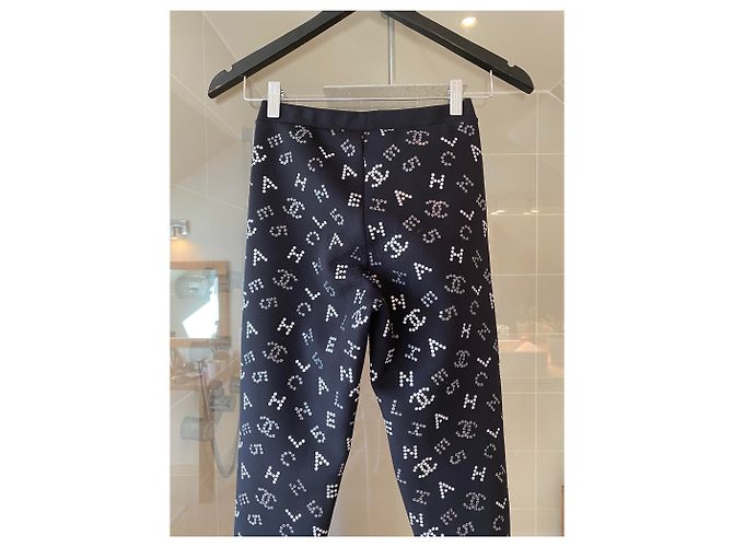 Cambon Leggings de Chanel Negro - vista 3