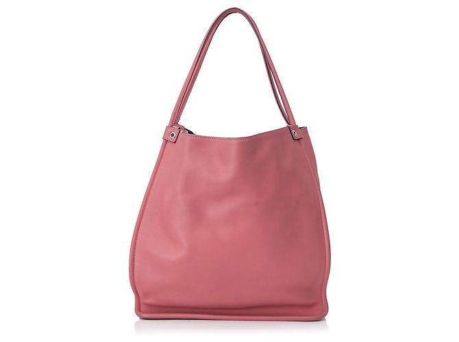 Sac cabas en cuir rose moyen Proenza Schouler - vue 3