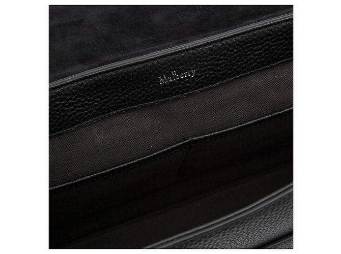 Mulberry Pasta de couro preto amoreira Chiltern - vista 5
