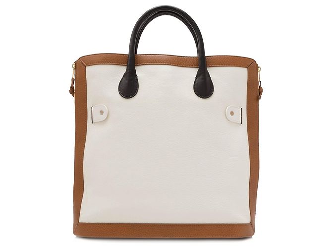 Proenza Schouler Weiß PS11 Capri Leder Einkaufstasche - Ansicht 3