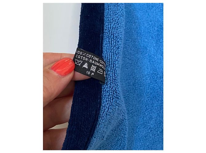 GRANDE SERVIETTE DE PLAGE CHANEL Bleu - vue 6