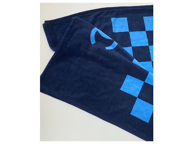 GRANDE SERVIETTE DE PLAGE CHANEL Bleu - vue 7