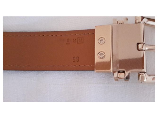 Hermès Dunkelbraune Box und Goldmetall - Ansicht 7