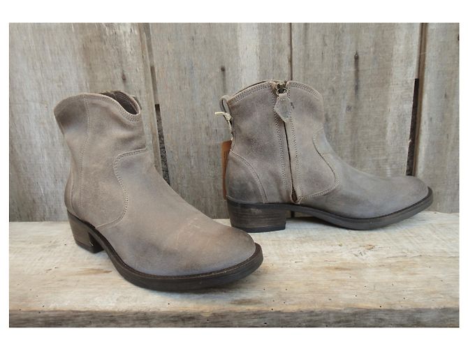 Botines PLMD de Palladium p 38 Nueva condición Gris pardo - vista 3