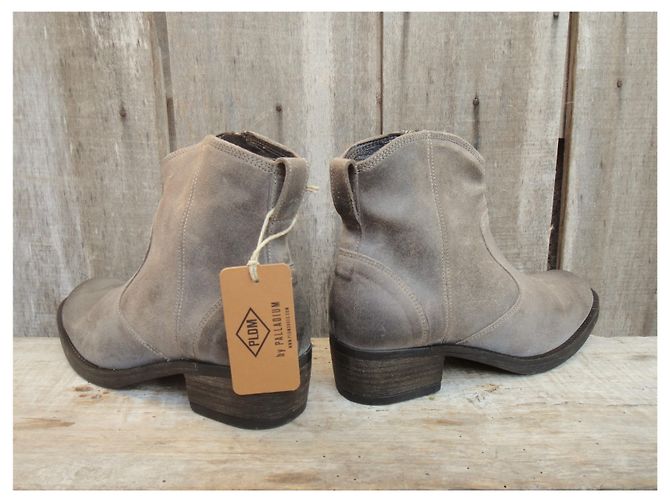 Botines PLMD de Palladium p 38 Nueva condición Gris pardo - vista 5
