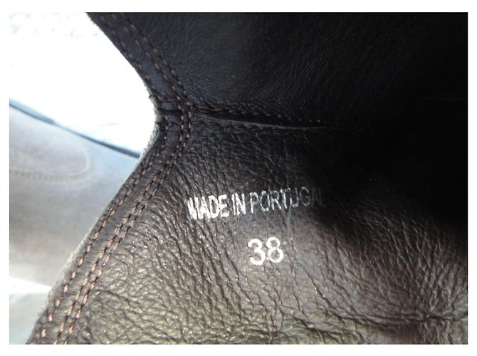 Botines PLMD de Palladium p 38 Nueva condición Gris pardo - vista 7