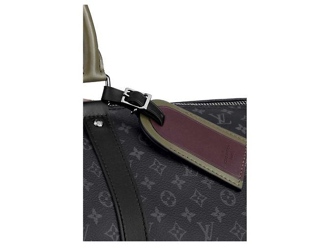 Abbesses Keepall Louis Vuitton patchwork nouveau Gris - vue 5