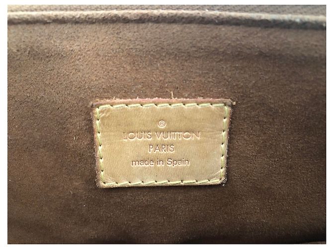 Louis Vuitton Borsa Pallas Havane Camel Marrone - vista 4
