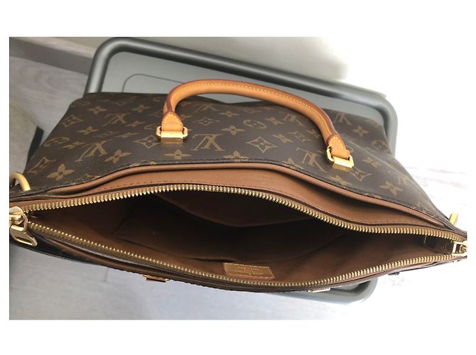 Louis Vuitton Borsa Pallas Havane Camel Marrone - vista 6