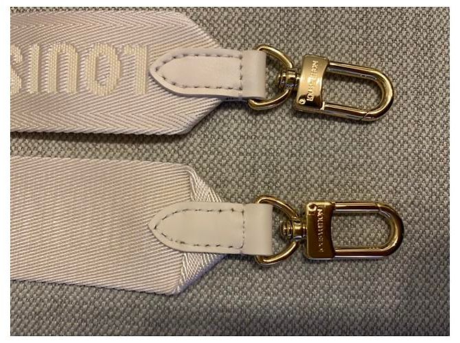 Louis Vuitton Schultergurt Creme - Ansicht 2