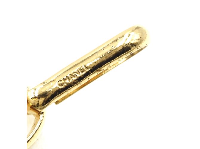 Collana Chanel Gold CC Oversize Cutout D'oro - vista 11