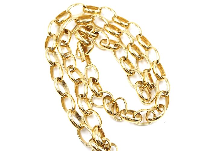 Collana Chanel Gold CC Oversize Cutout D'oro - vista 4