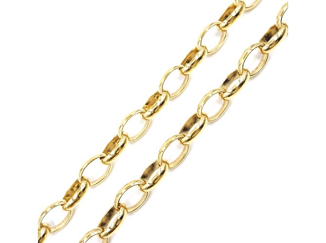 Collana Chanel Gold CC Oversize Cutout D'oro - vista 5