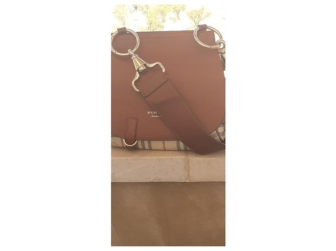 Burberry Borsa portabriglia in pelle - vista 13