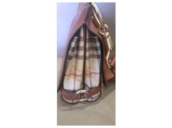 Burberry Borsa portabriglia in pelle - vista 7