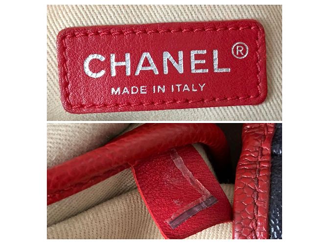 Le Boy Chanel Le Train Vermelho Azul - vista 14