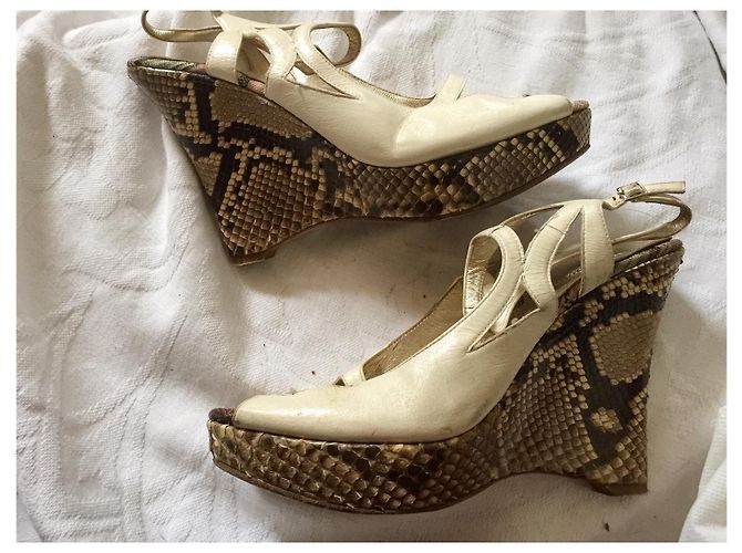 Missoni Keilsandalen Weiß Mehrfarben - Ansicht 5