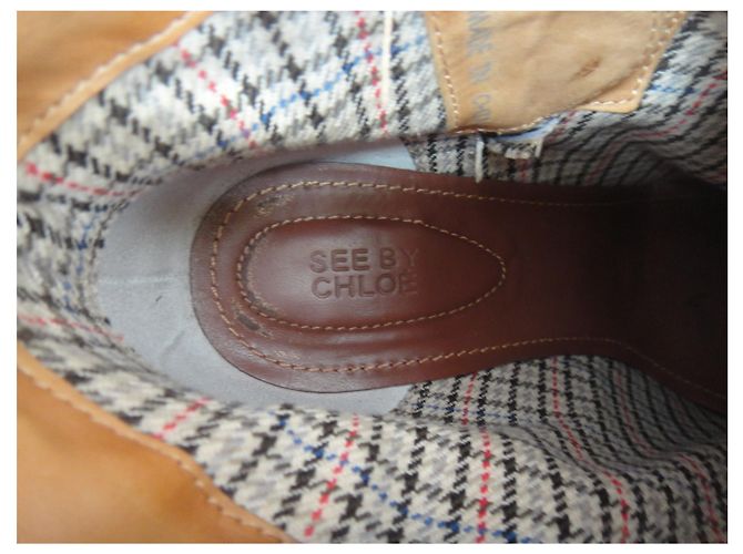 Stivaletti See By Chloé 37,5 Beige - vista 2
