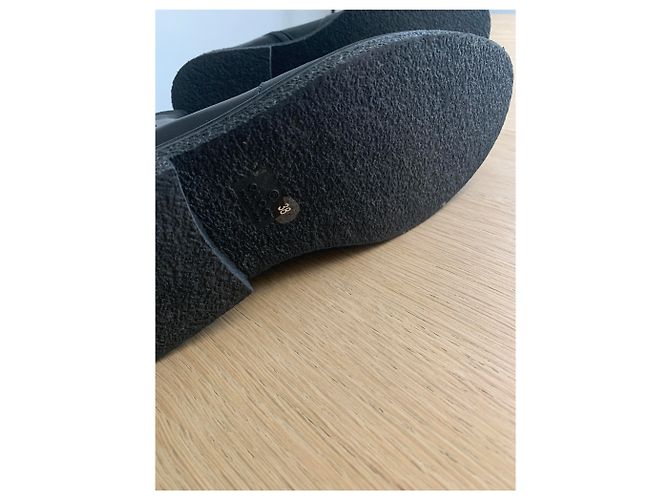 Stivaletti Gucci in pelle nera Nero - vista 2
