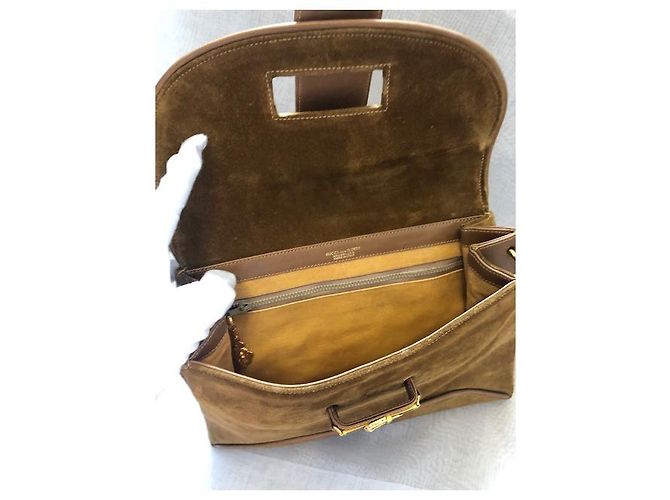 Tote GUCCI AUTHENTIC vintage molto rara Marrone chiaro - vista 11