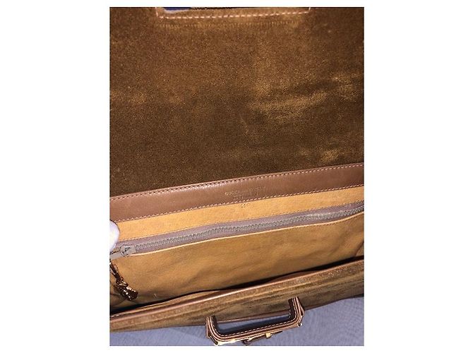 Tote GUCCI AUTHENTIC vintage molto rara Marrone chiaro - vista 4