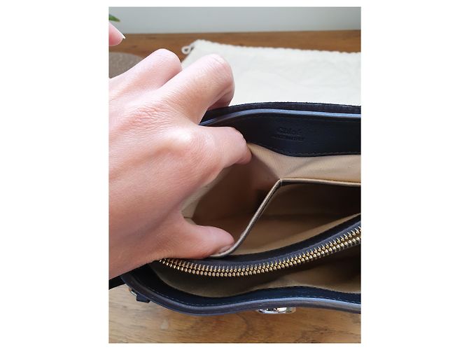 Chloé Tasche Modell FAYE Medium Schwarz - Ansicht 13