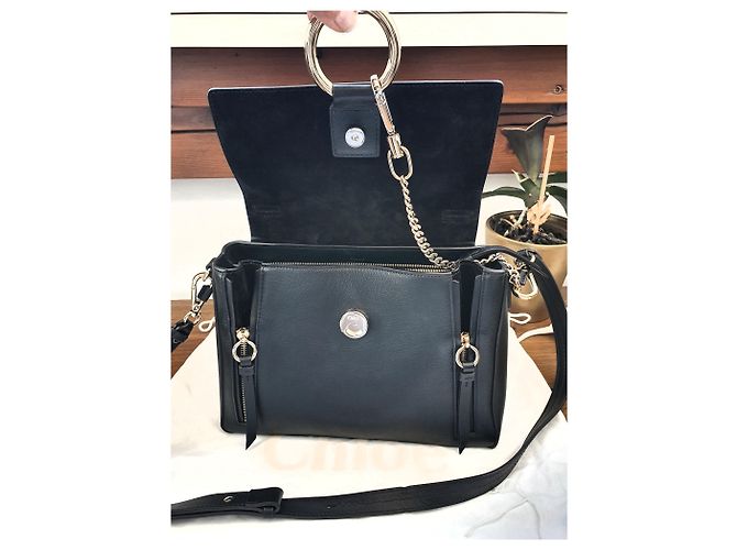 Chloé Tasche Modell FAYE Medium Schwarz - Ansicht 14