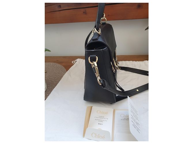 Chloé Tasche Modell FAYE Medium Schwarz - Ansicht 16