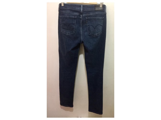 Levi's LEVIS 712 Jeans ajustados elásticos Azul oscuro - vista 2