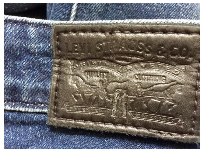 Levi's LEVIS 712 Jeans ajustados elásticos Azul oscuro - vista 3