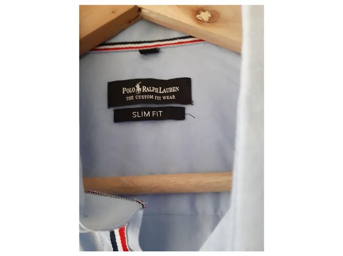 Camicia Polo Ralph Lauren in cotone azzurro Blu chiaro - vista 4