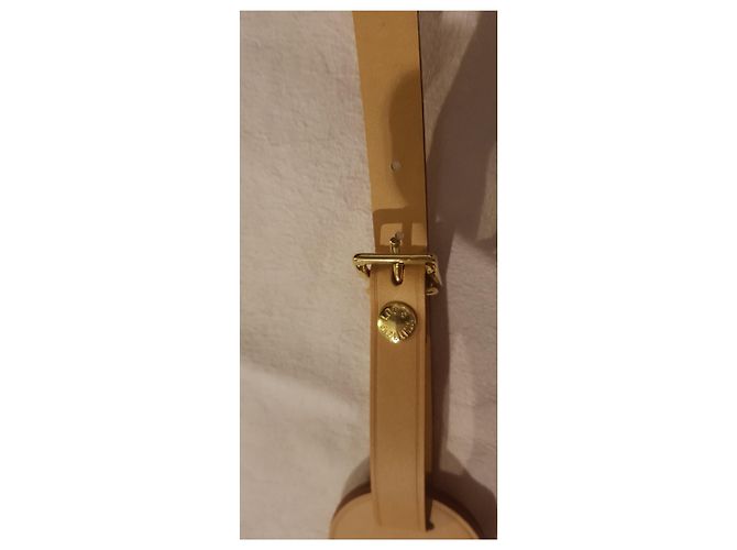 Borsa Louis Vuitton in pelle di agnello beige - vista 2