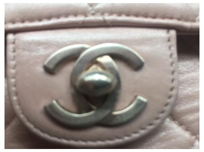 Timeless Borsa Chanel mini in pelle rosa - vista 5