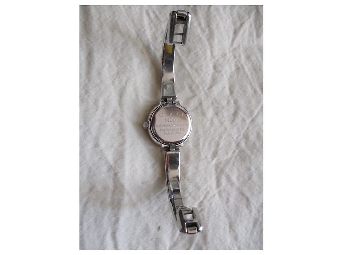 Orologio Gucci Horsebit Acciaio Dial Nero - vista 3