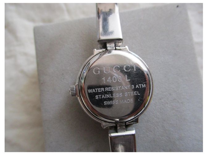 Orologio Gucci Horsebit Acciaio Dial Nero - vista 4