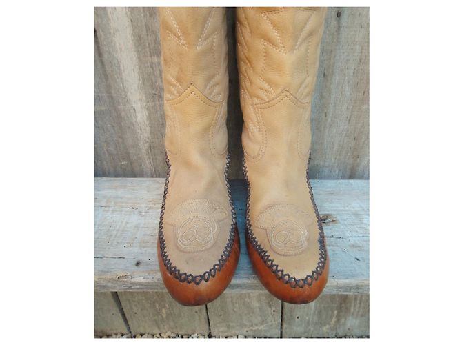 Botas Tsumori Chisato p 37 Beige - vista 5