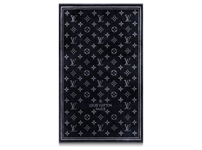 Louis Vuitton Serviette de plage LV eclipse nouveau Gris - vue 2