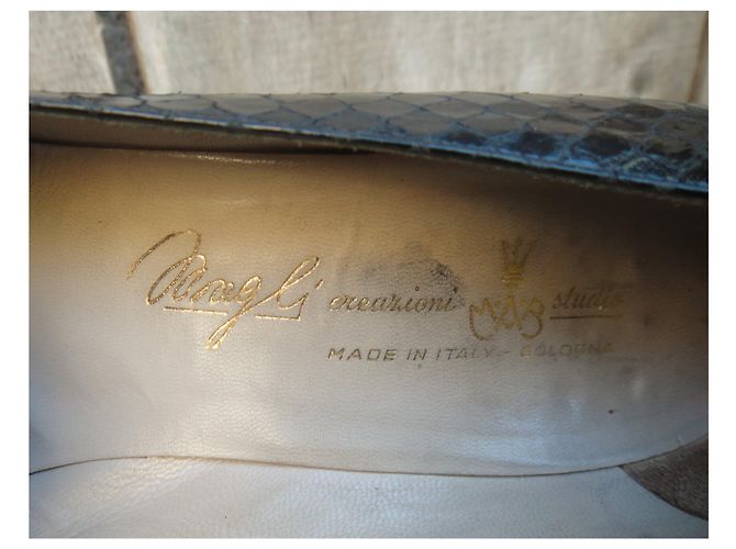 décolleté vintage Bruno Magli p 40 Nero - vista 4