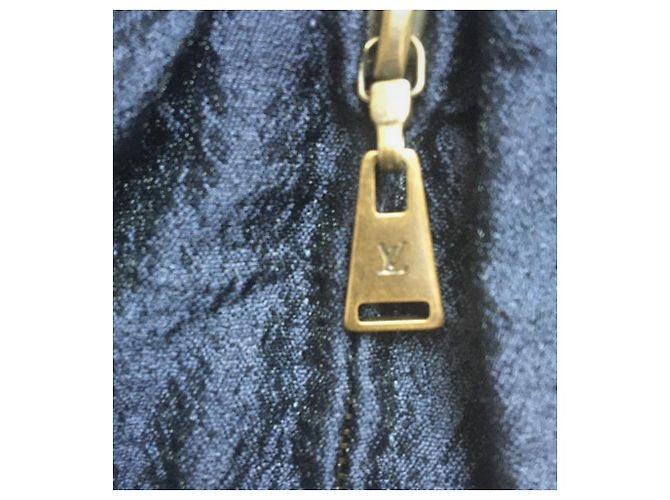 Abito Louis Vuitton in lana blu navy - vista 5