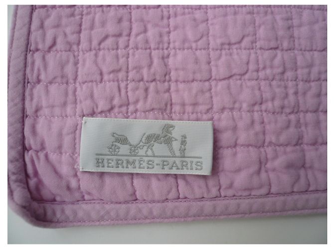 Hermès Bavaglino HERMES Avalon in cotone rosa ottime condizioni - vista 6