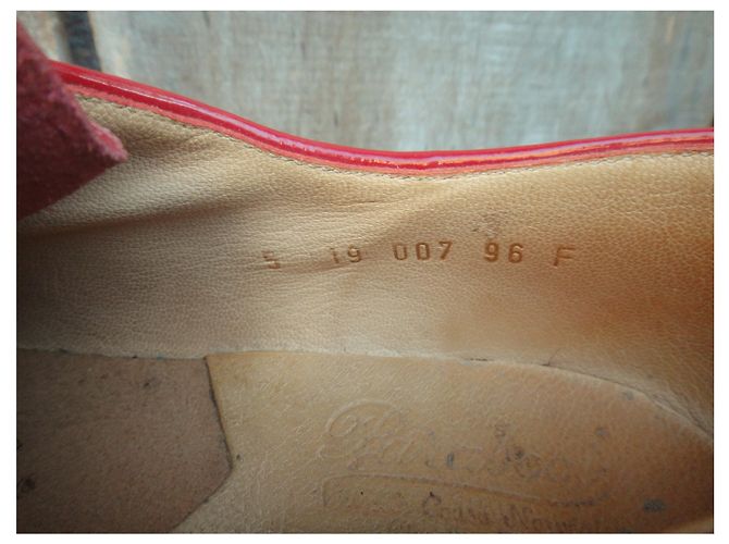 Paraboot Derbys Michael p Modelle 38 Rot - Ansicht 3