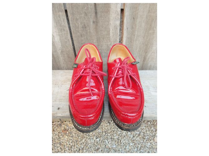 Paraboot Derbys Michael p Modelle 38 Rot - Ansicht 5