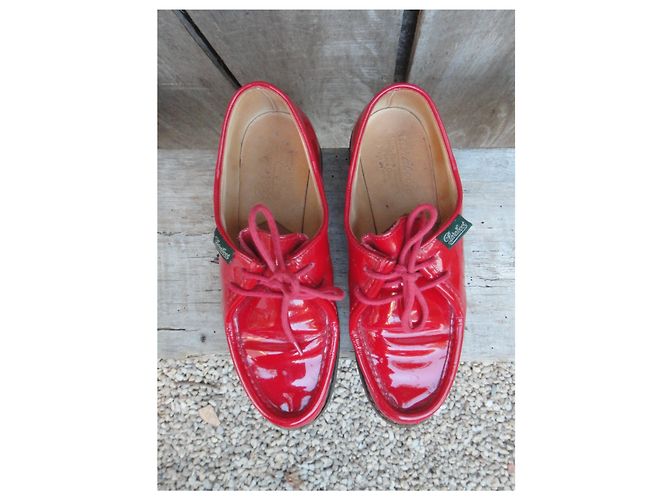 Paraboot Derbys Michael p Modelle 38 Rot - Ansicht 6