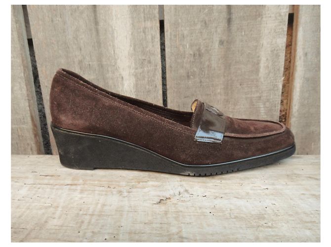 Salvatore Ferragamo p mocassini 36,5 Marrone scuro - vista 5