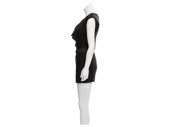Diane Von Furstenberg Mono de seda DvF Bellancia Negro - vista 3