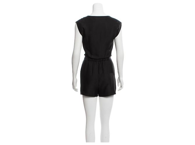 Diane Von Furstenberg Mono de seda DvF Bellancia Negro - vista 4