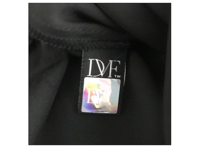 Diane Von Furstenberg Mono de seda DvF Bellancia Negro - vista 7