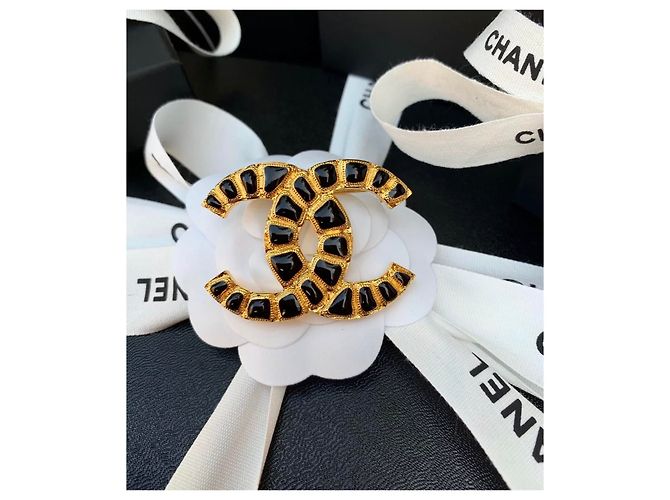 Chanel Broche Dorado - vista 3