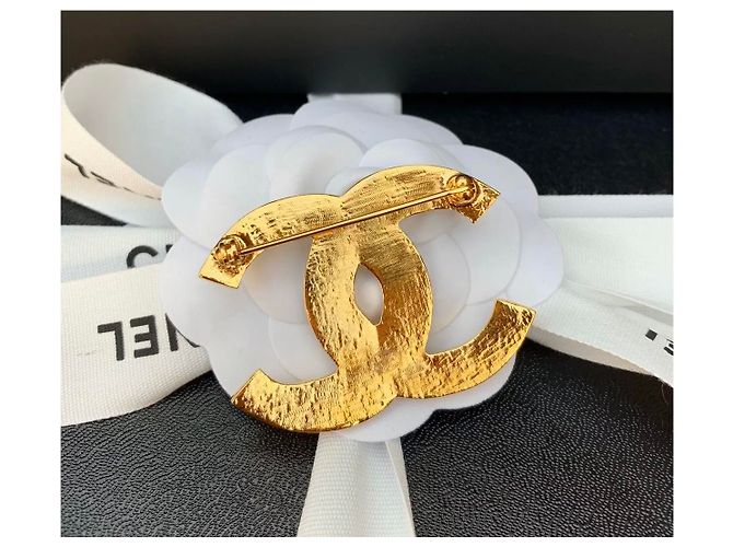 Chanel Broche Dorado - vista 5