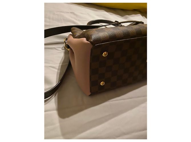 Borsa Louis Vuitton in pelle marrone - vista 4